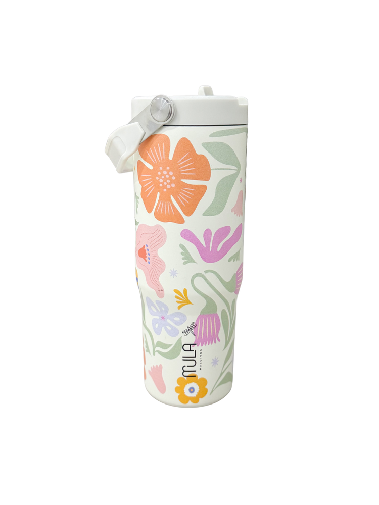 Sea Bloom Travel Tumbler